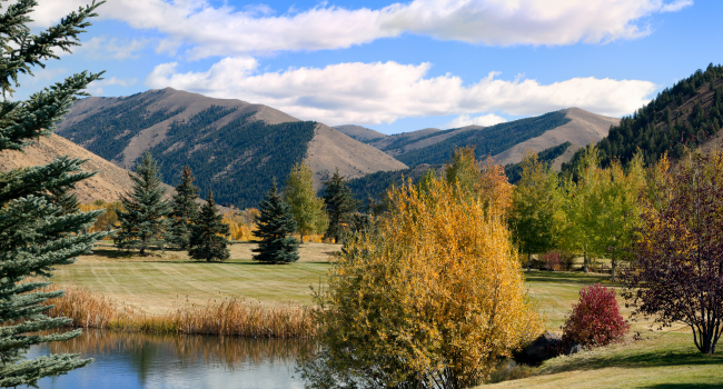 Picture of Hailey Idaho landscape